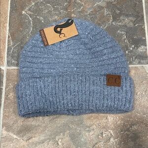 C.C Heathered Blue Women's Knit Hat